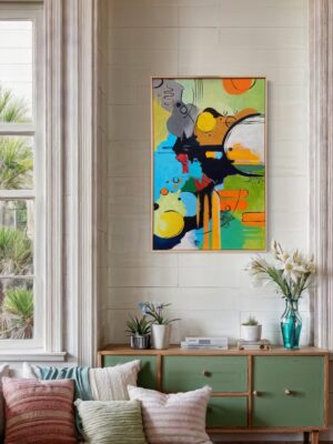 Geel & Groen (75 x 115 cm)