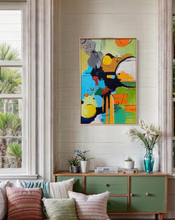 IMG_4426 Geel & Groen (75 x 115 cm)