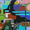Lavendel & Groen (60 x 80 cm)