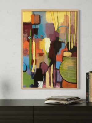 Geel & Oranje (50 x 70 cm)